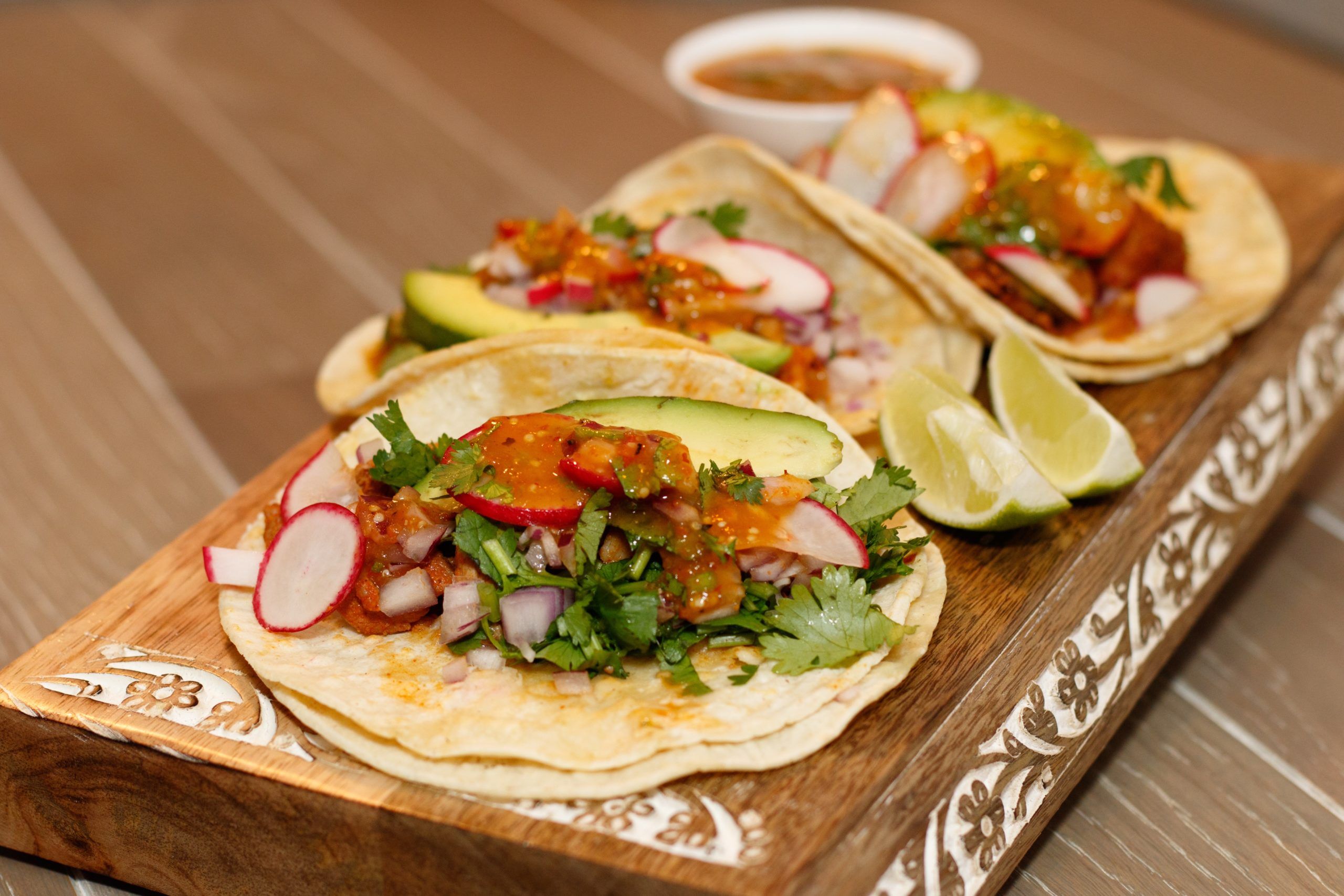 chicken tacos mamey