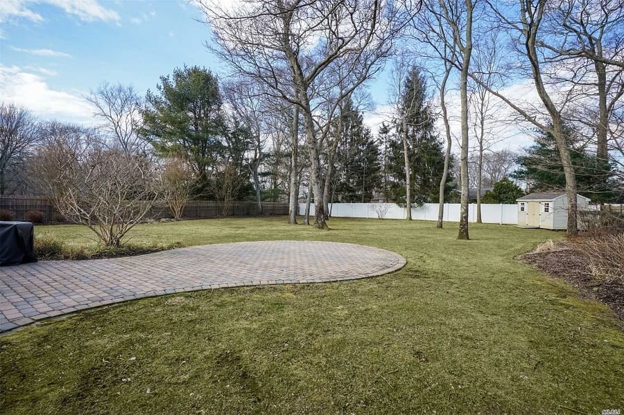 Backyard at 5 Cohrs Ct, Moriches, NY