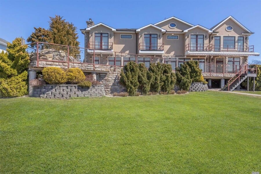 post-modern house for sale at 98 Evergreen Ave, East Moriches