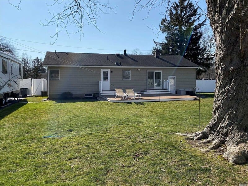 house for sale at 2 Marion Drive, Moriches, NY.