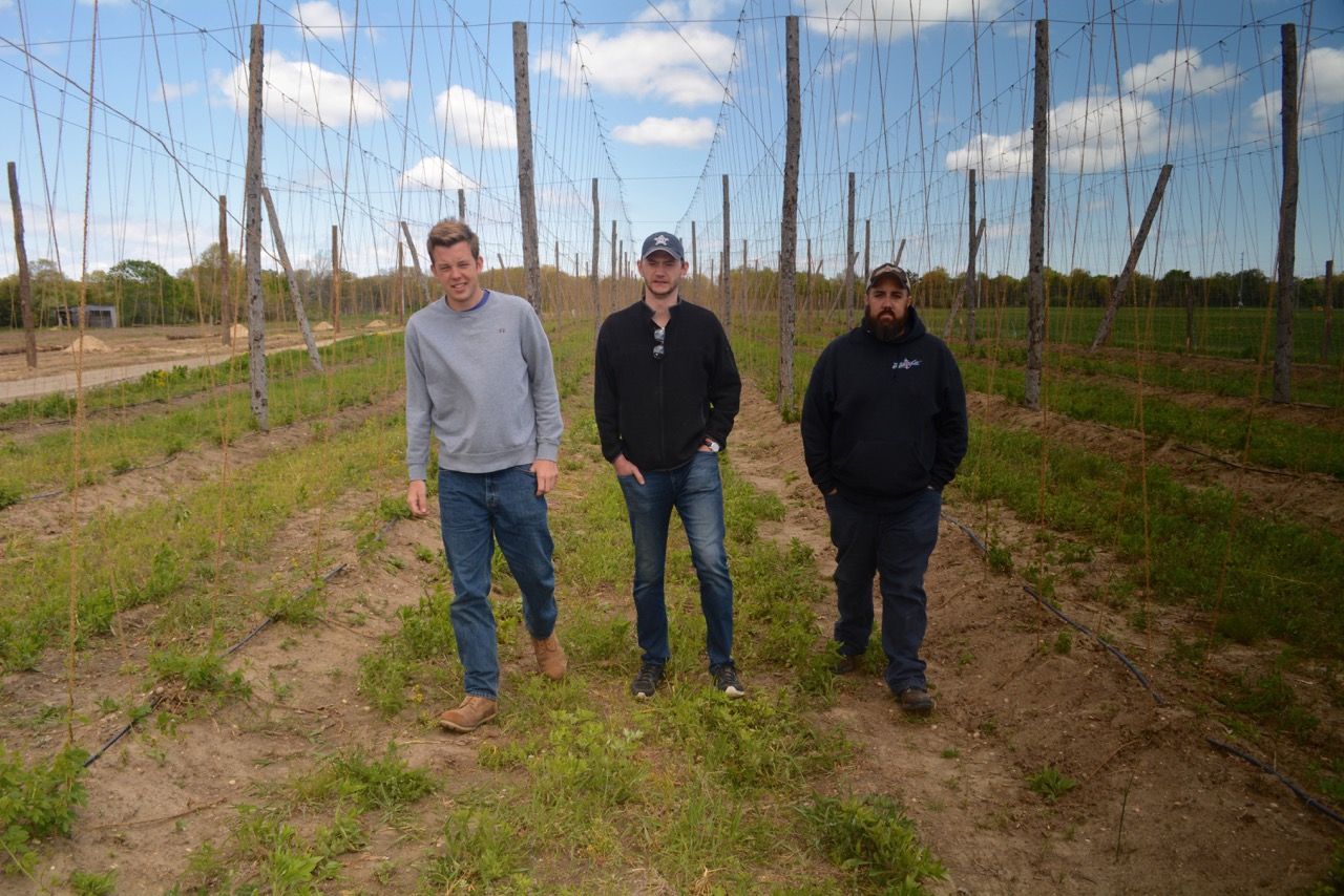 Bellport Brewing Company Moriches farm brewery.