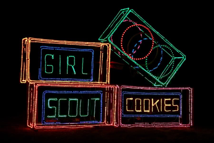 Smith Point Light Show