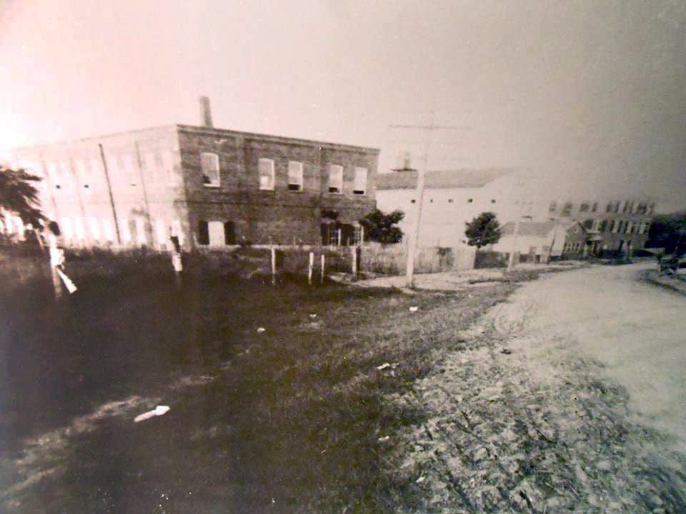 This photo of the mill was taken about 1900. Notice the streets are not paved and there are no trolley tracks.