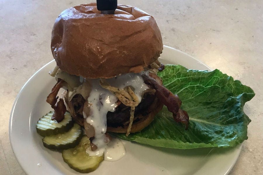 The Notorious P.I.G. burger