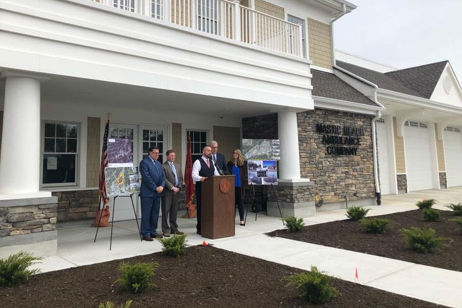 Dan Panico and officials