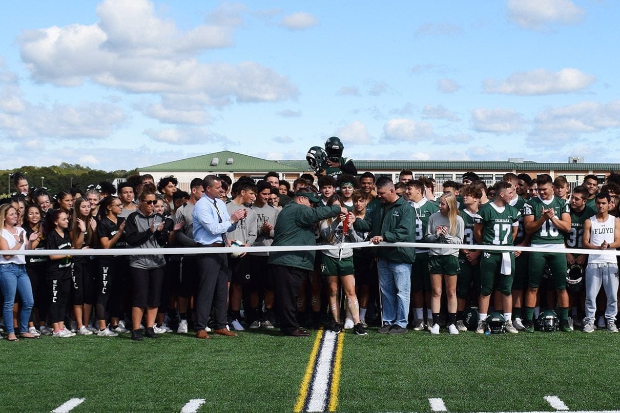 WFSD unveils new multi-purpose turf sports field