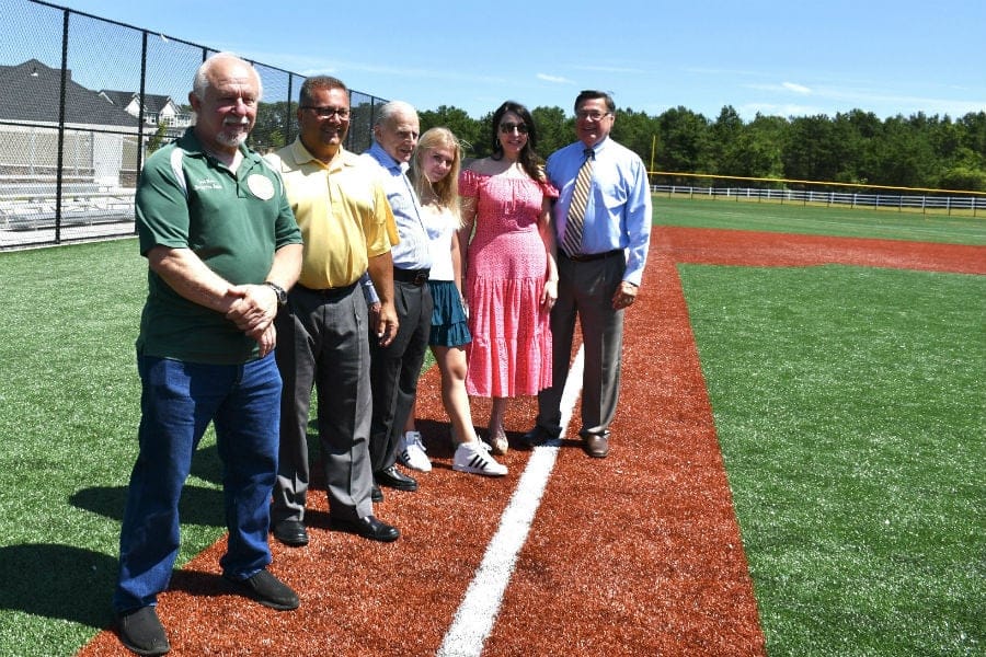 Town park at The Boulevard development in Yaphank