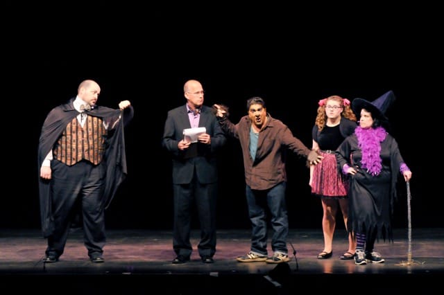 The cast of Boo! A Family Friendly Halloween Musical (Walter Petrule)