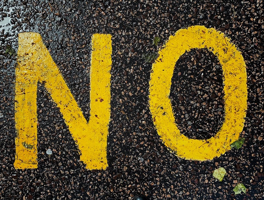 back to school say no