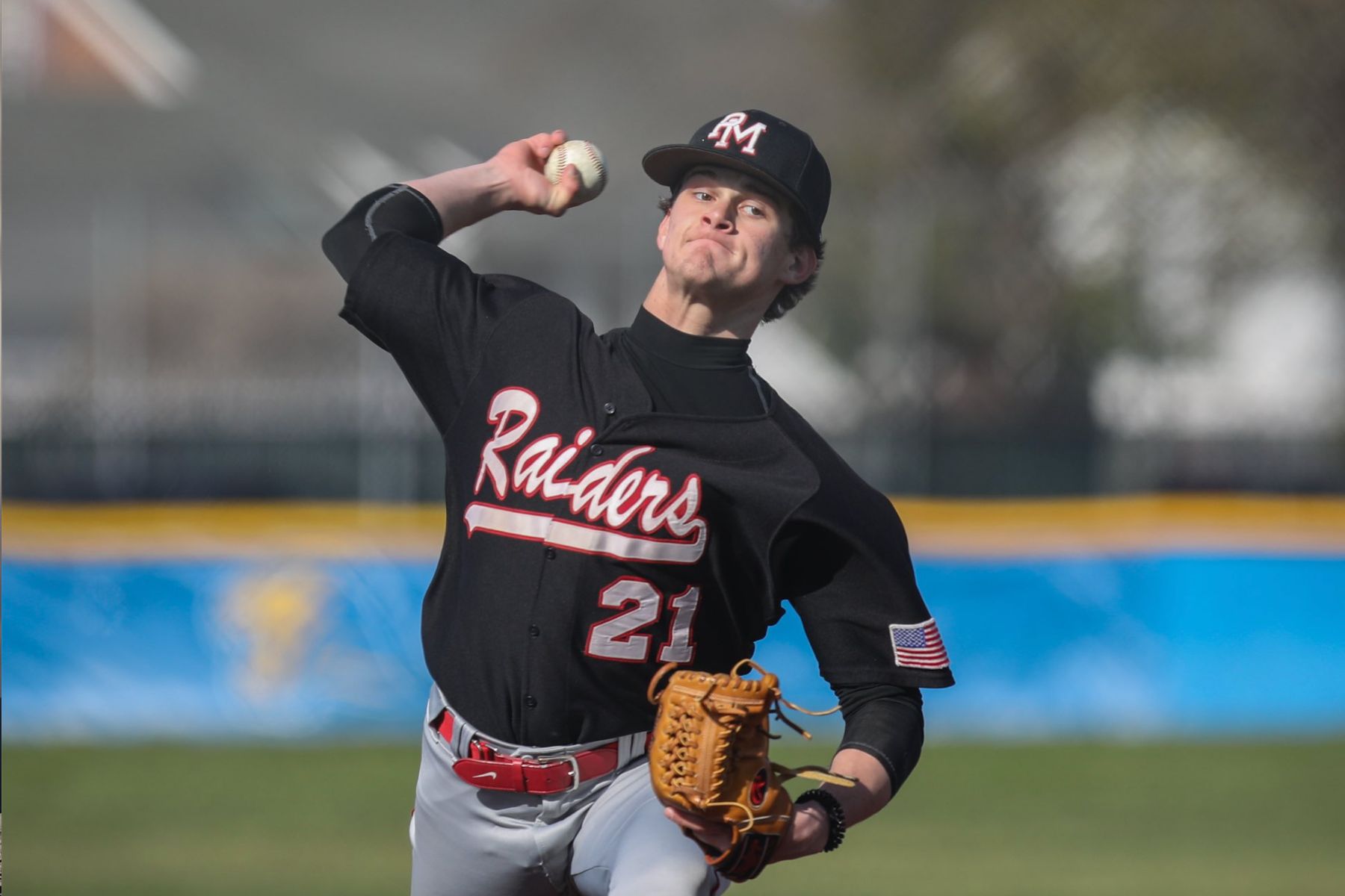 Josh Knoth pitching