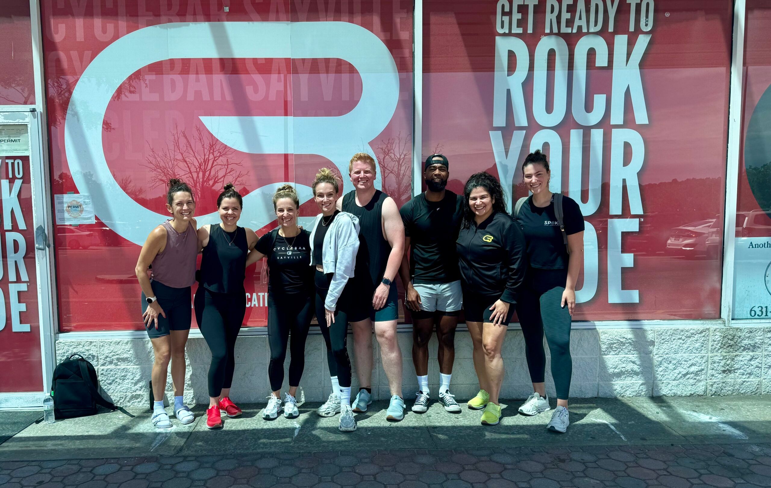 Cyclebar Sayville is located at 5725 Sunrise Highway in Holbrook.