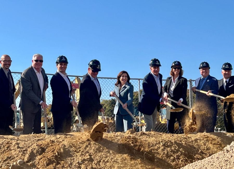 Tritec also hosted a groundbreaking ceremony Tuesday on what's referred to as Phase 2A, which will bring another 175 new apartments to Ronkonkoma. That component of the project is expected to be completed in 2026.