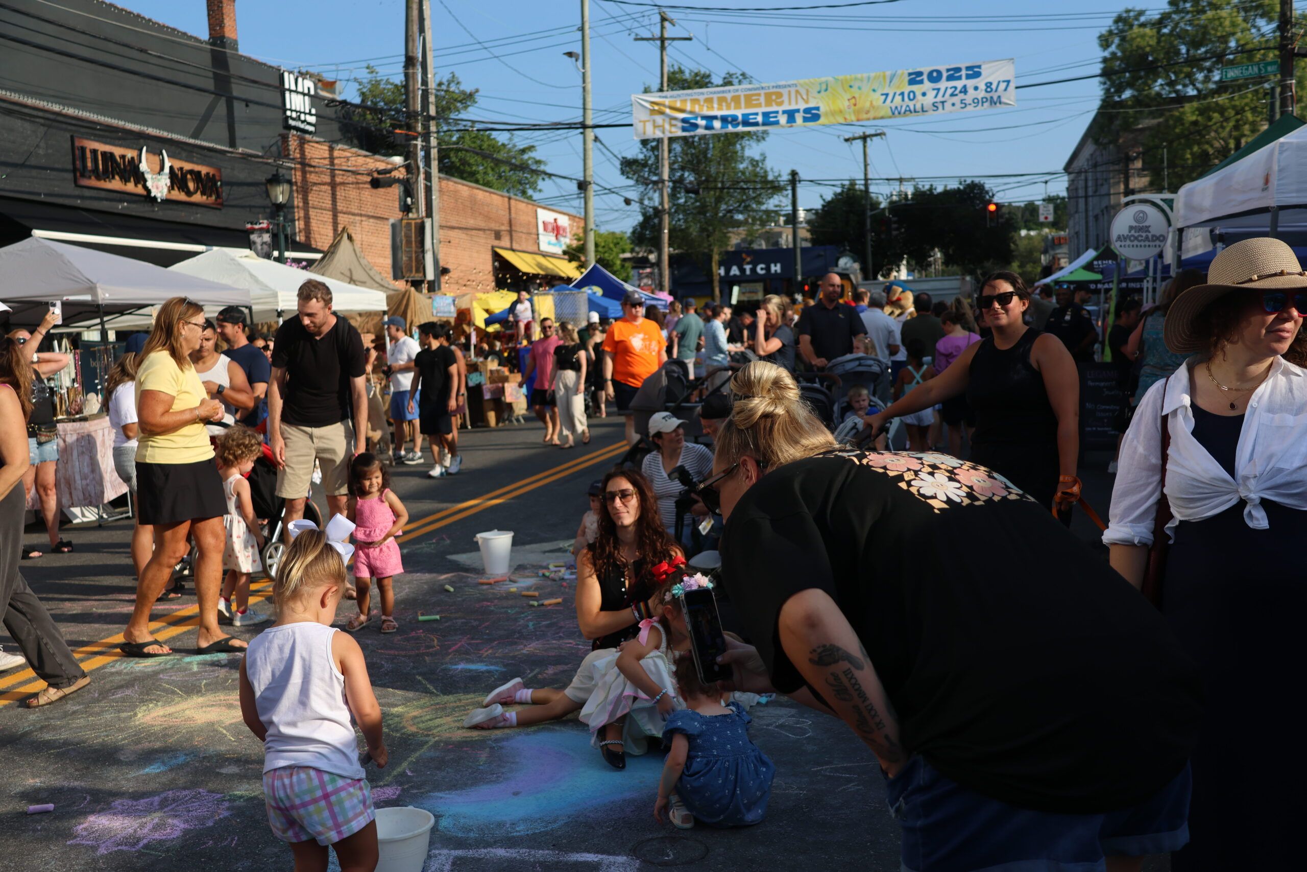 Summer in the Streets, Huntington