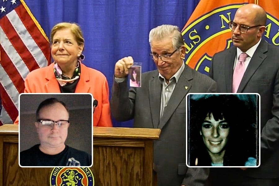 Richard Bilodeau of Center Moriches arrested in Lynbrook cold case teen murder.