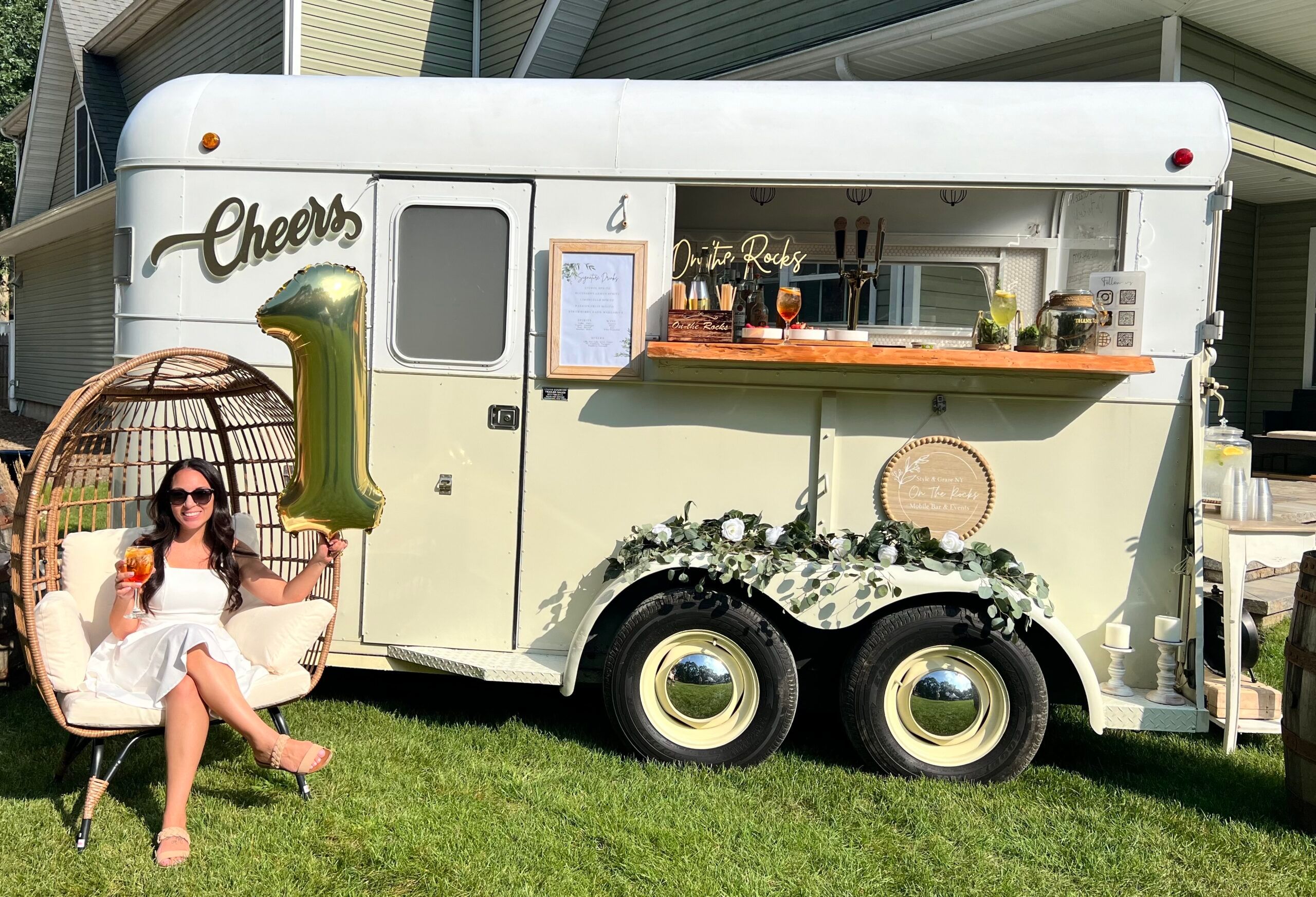 Long Island charcuterie and grazing tables and mobile bar.