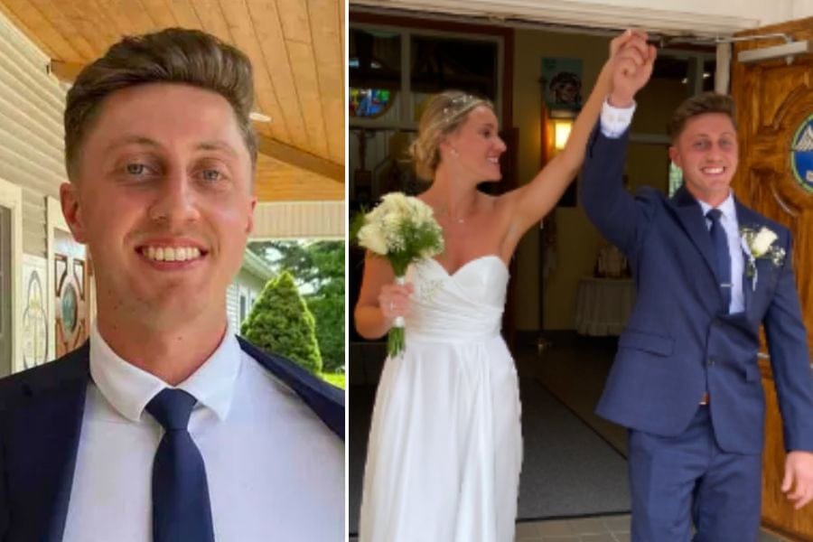 Ncholas Russo of Farmingville remains unable to talk or walk following the traumatic head injury he suffered while playing softball in October.