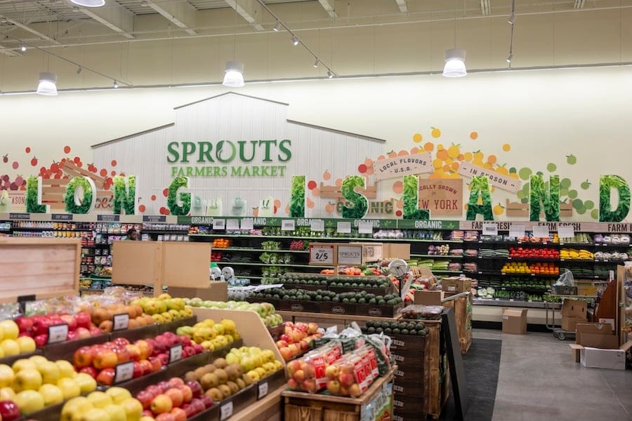Sprouts opened in Centereach in a former Waldbaum's.