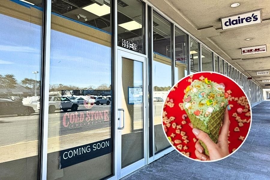 Shirley is getting a Cold Stone Creamery in South Port Shopping Center.