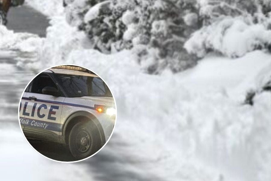 Man found dead, buried in snow in Deer Park.