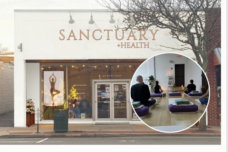 Sanctuary+Health on Main Street in Patchogue.