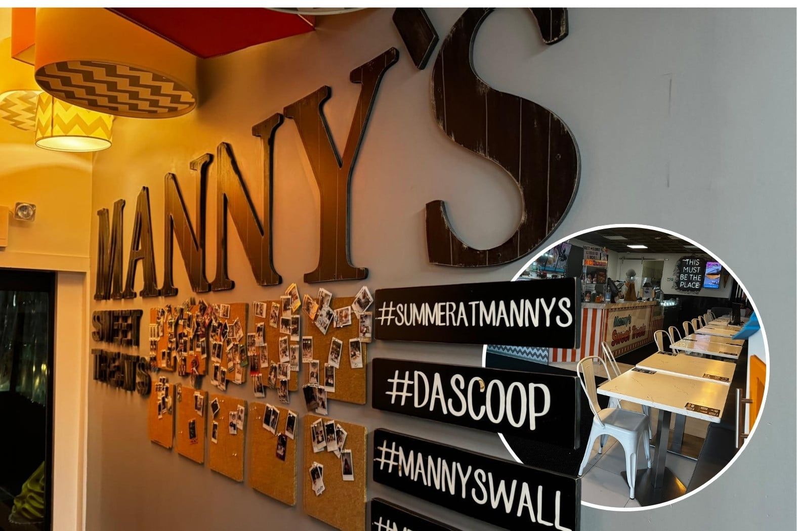 Manny's is a dessert destination in Mineola — and has been for years.