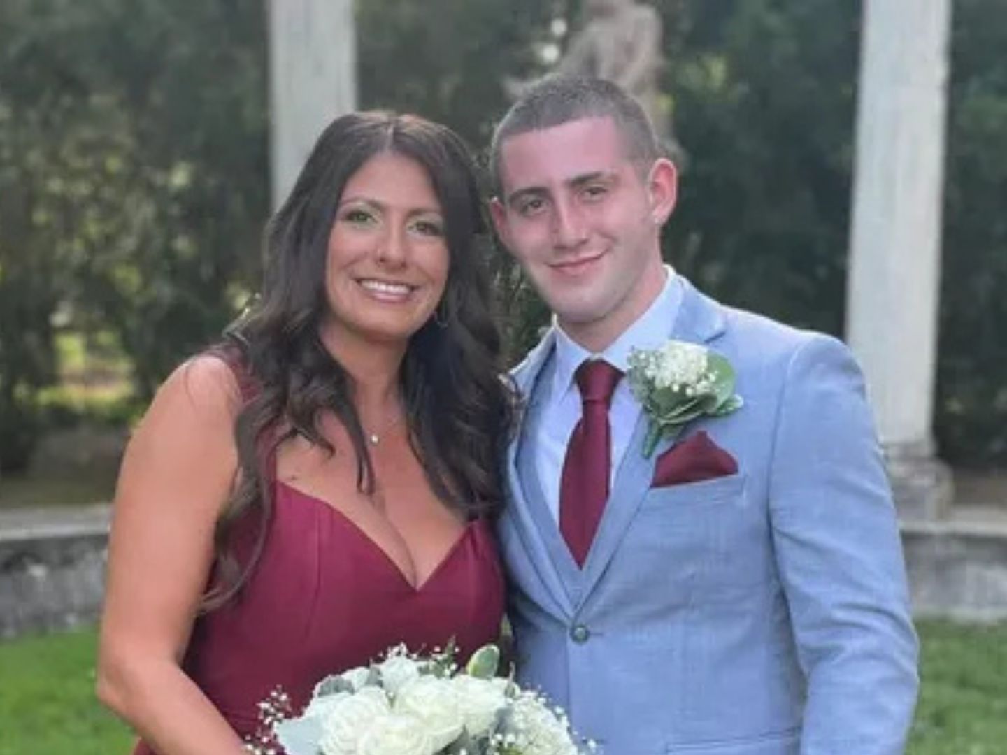 Tony Gestone and his mother Angelique.