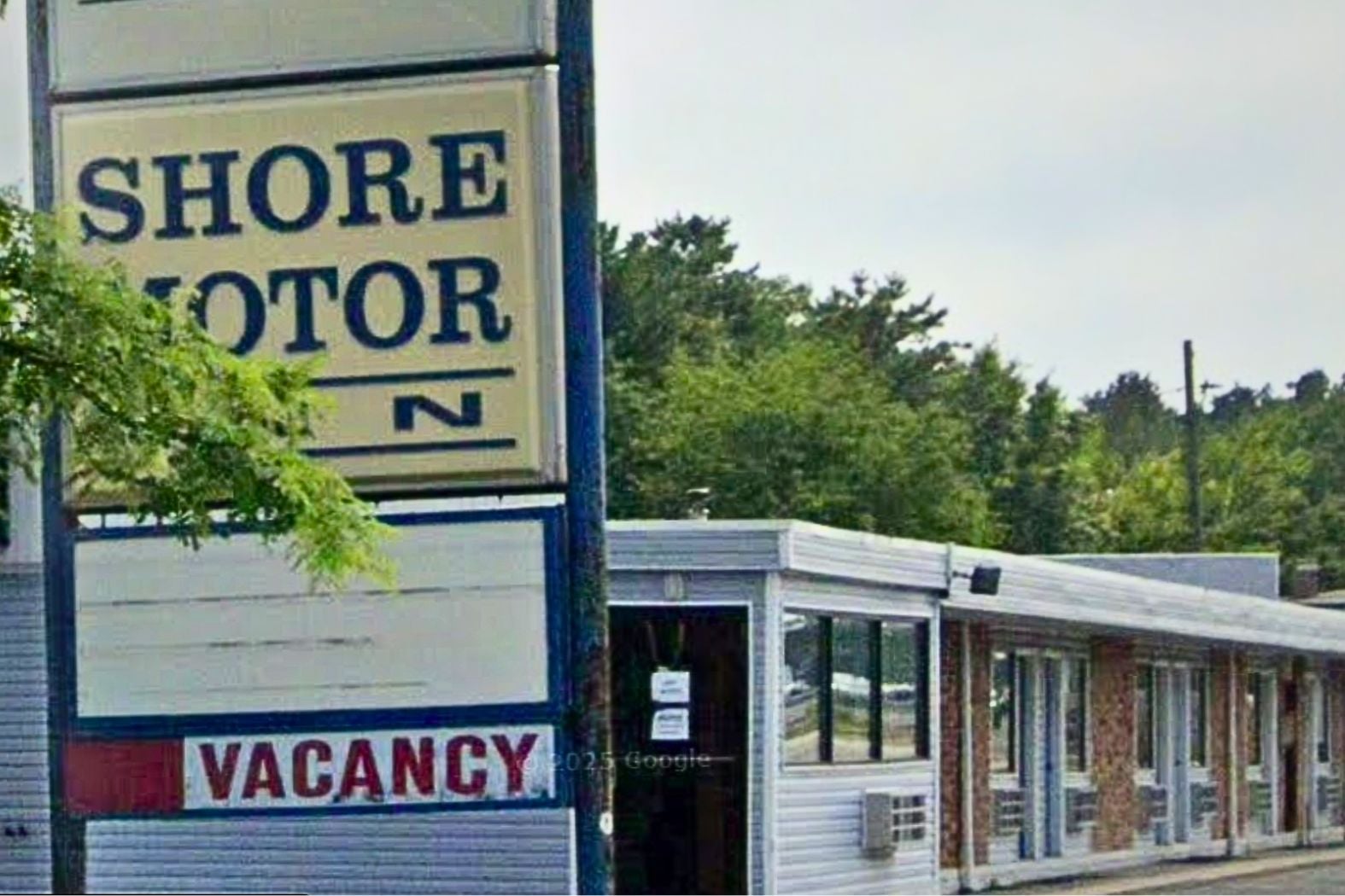 Shore Motor Inn in Blue Point was the scene of a sex trafficking bust on Friday.