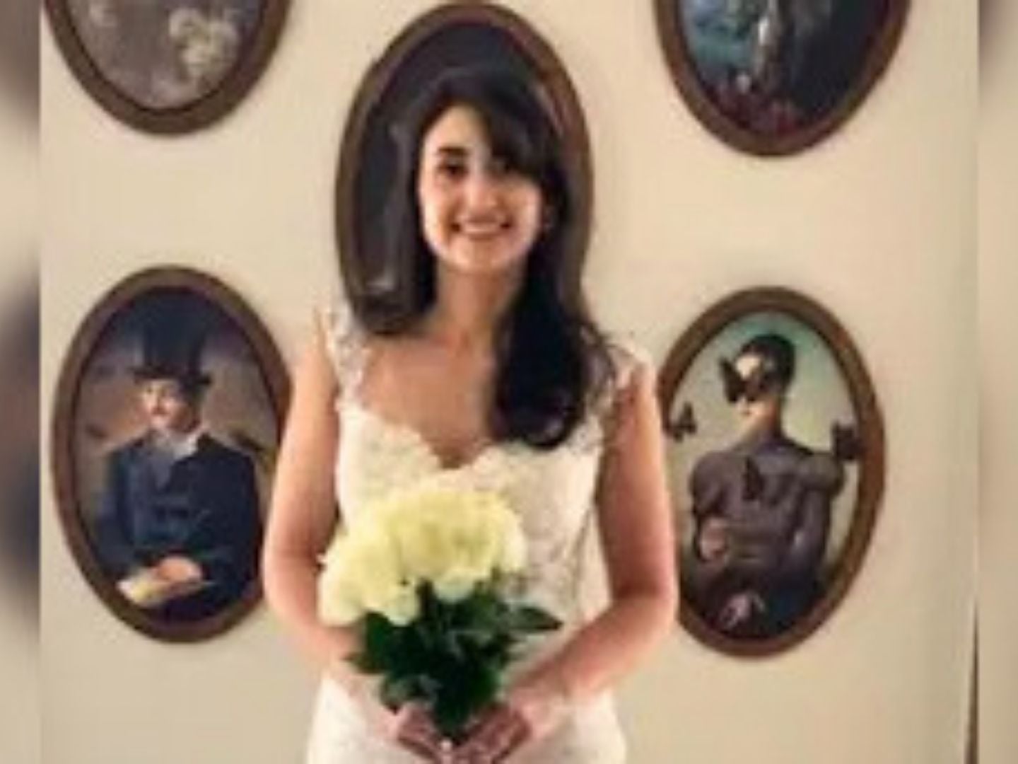 Brittany Kritis-Garip on her wedding day.