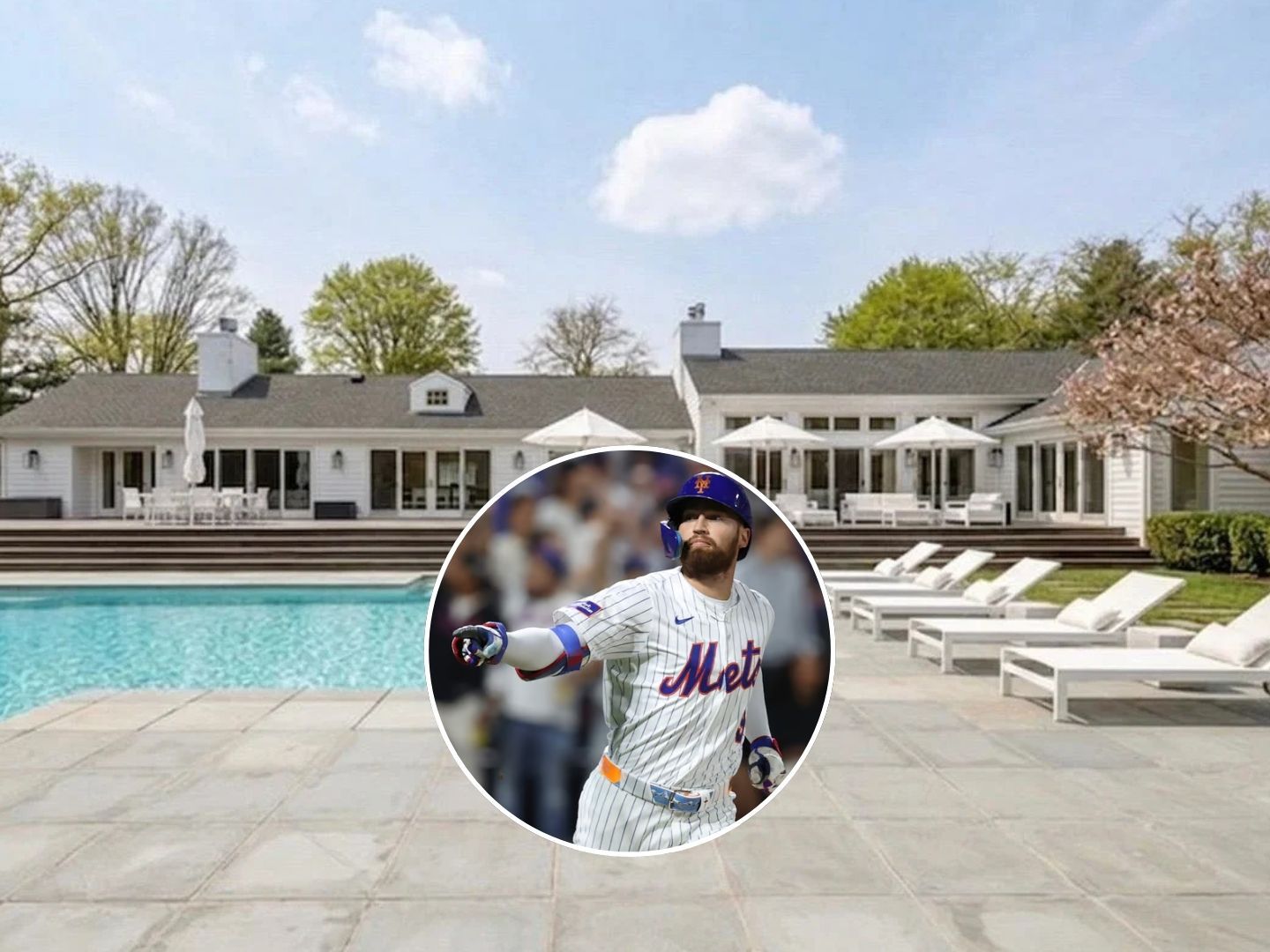 Brandon Nimmo selling his Old Westbury estate.