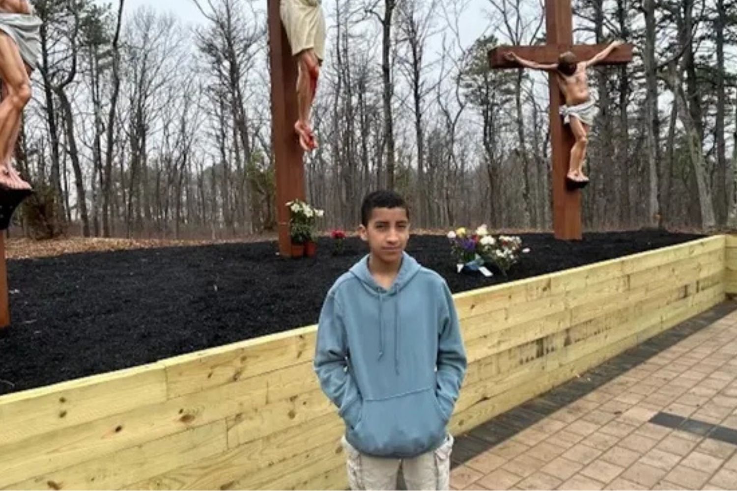 Cesar Albarracin Guncay, 12, a Sag Harbor sixth-grader who died in a Lehigh River rafting accident on May 27, 2026.