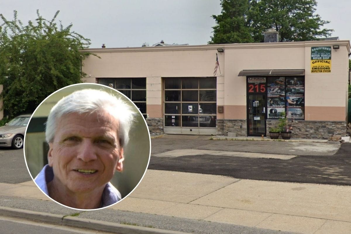 Photos of Michael Kimack and 215 Hempstead Ave. in West Hempstead, a commercial property.
