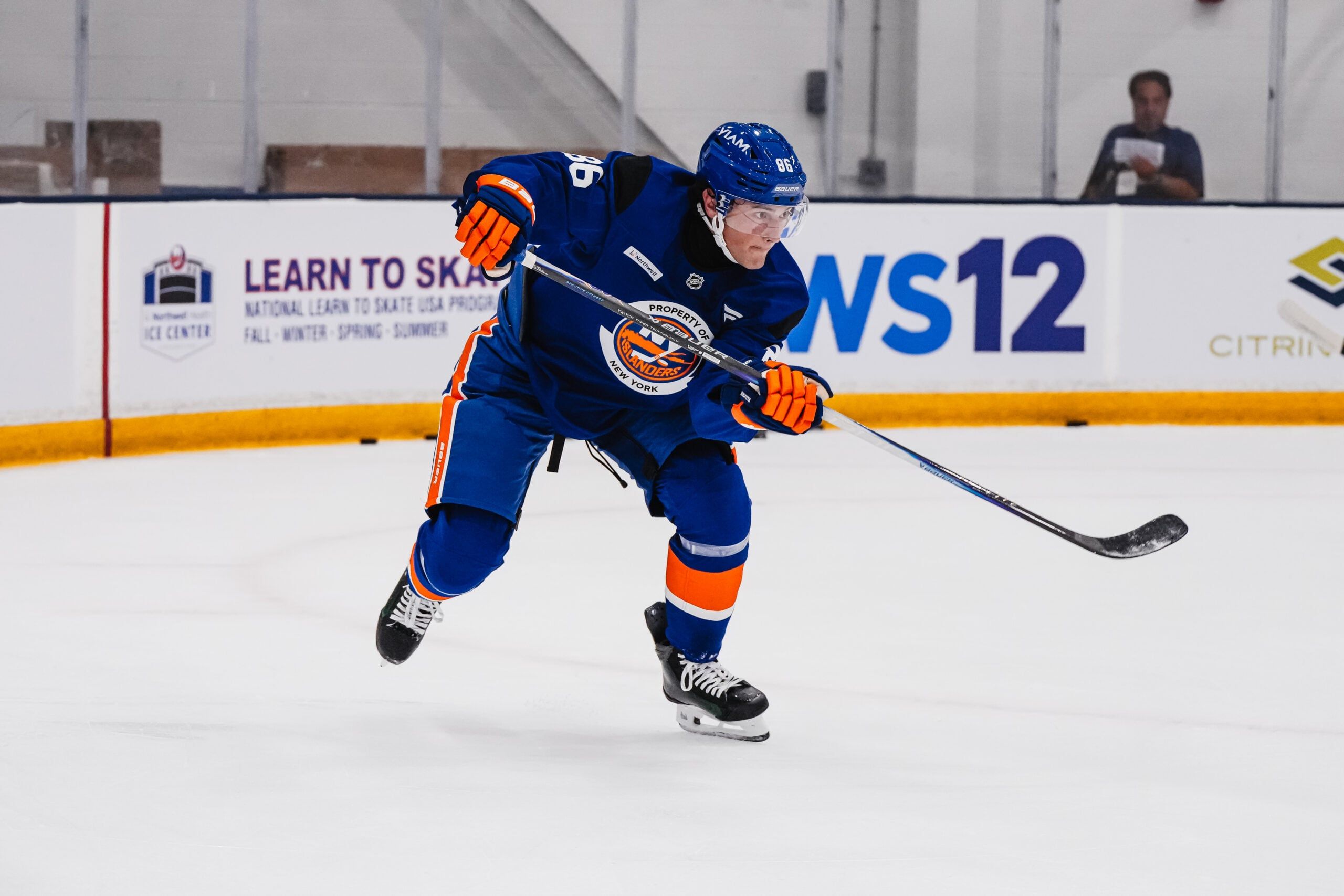 Michael Hagens. (Credit: New York Islanders)