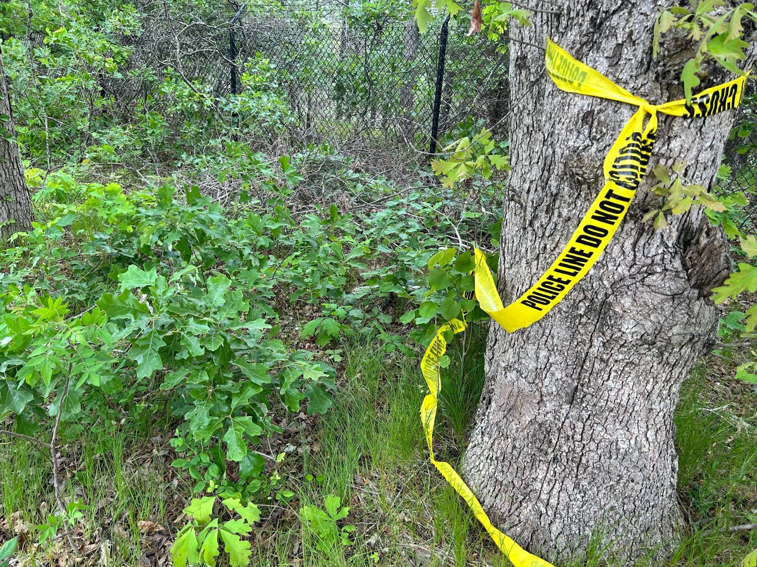 Police crime scene tape