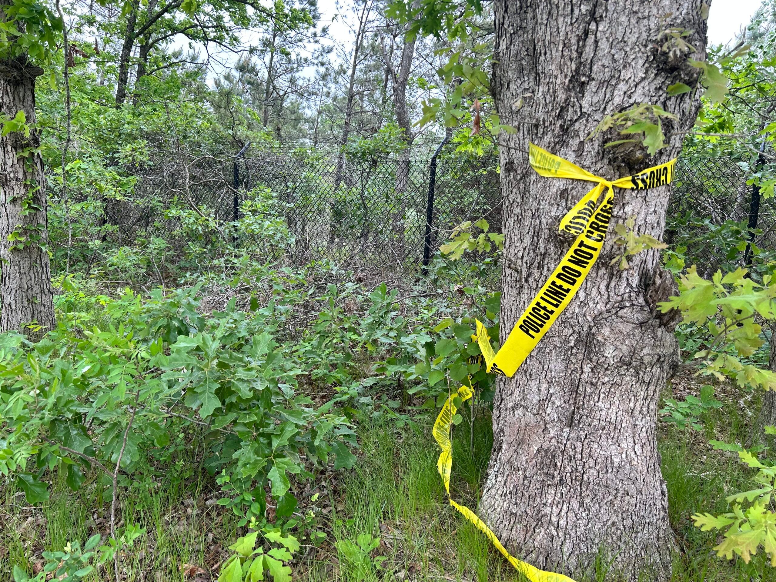 Police crime scene tape
