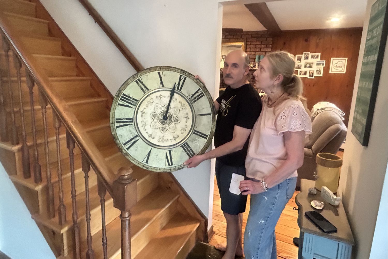 low-flying helicopter rocky point home couple.