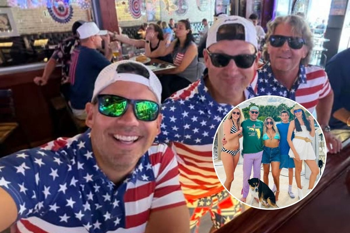 Ross Petras and his friends.