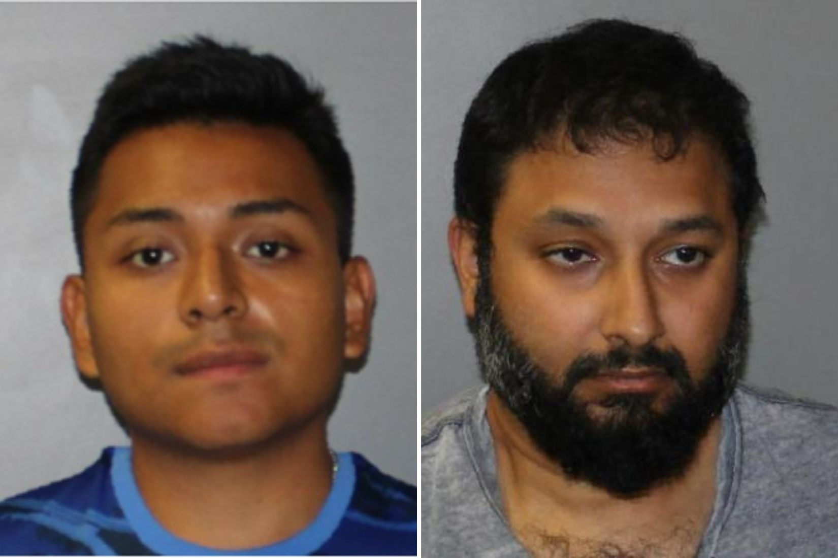Mugshots of the two men arrested in state police sex crimes sting.