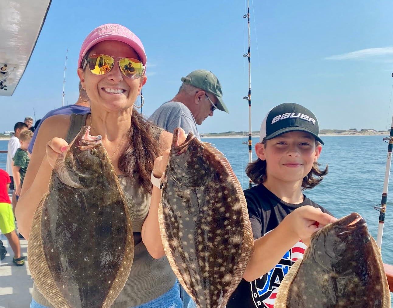 Island Princess offers the best Long Island fluke fishing charter experience