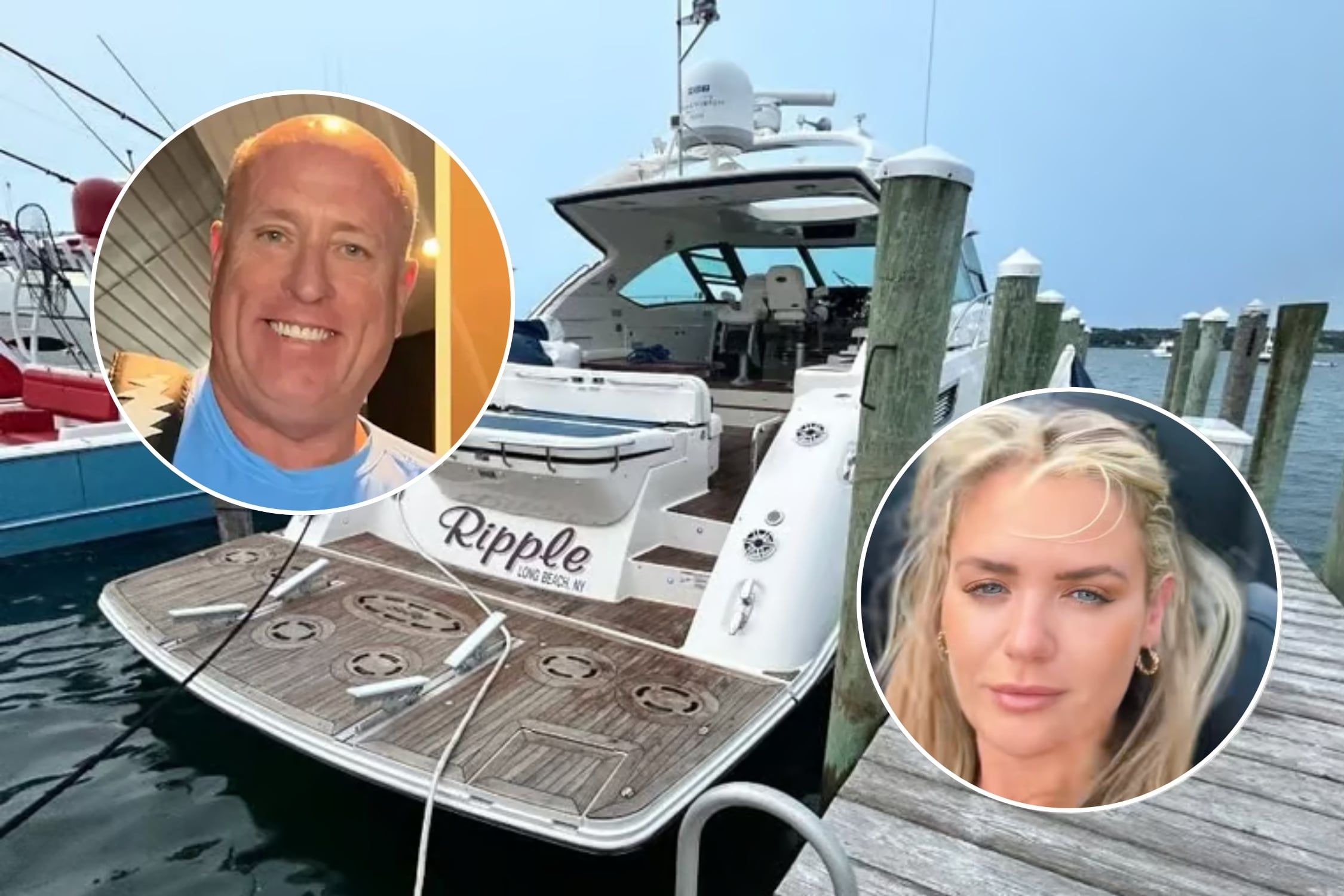Lawsuit filed in the death of Martha Nolan last summer in Nassau. Photos of boat, Chris Durnan and Martha Nolan