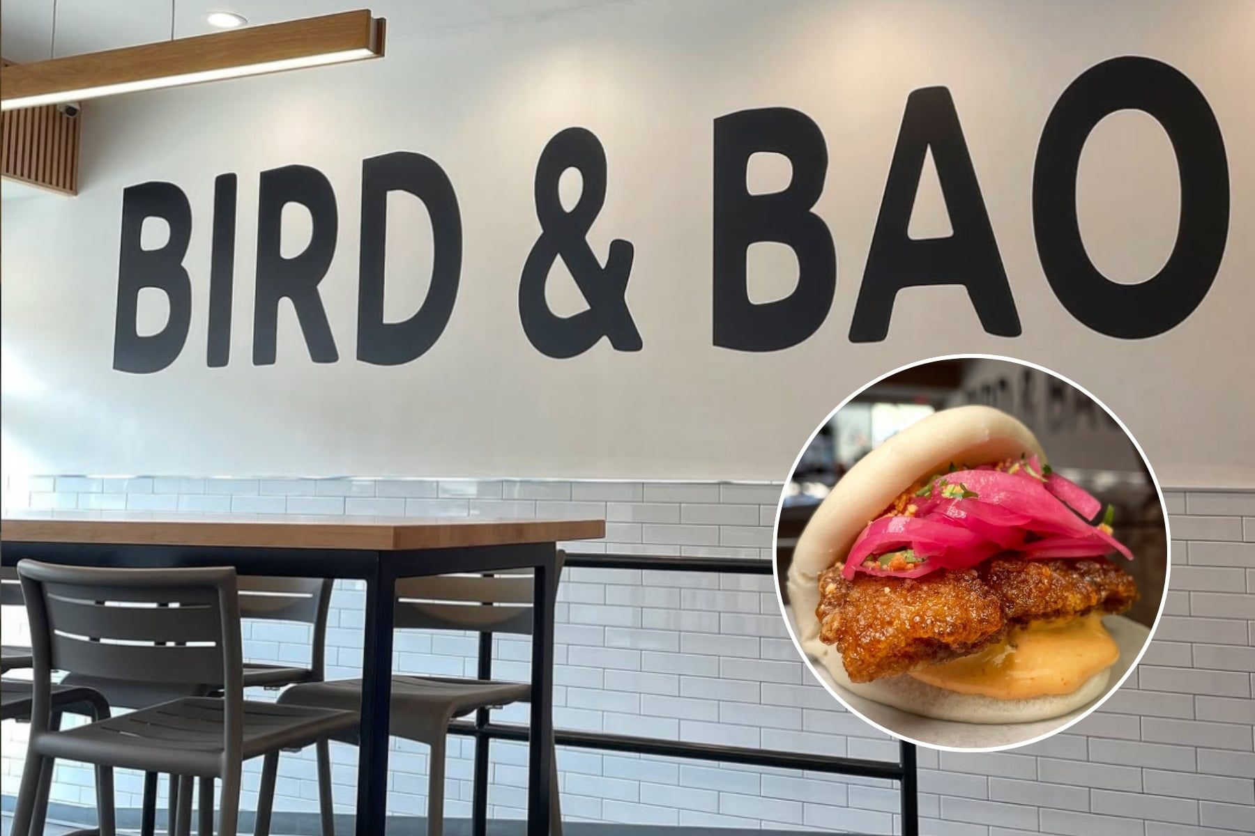 The inside of Bird & Bao