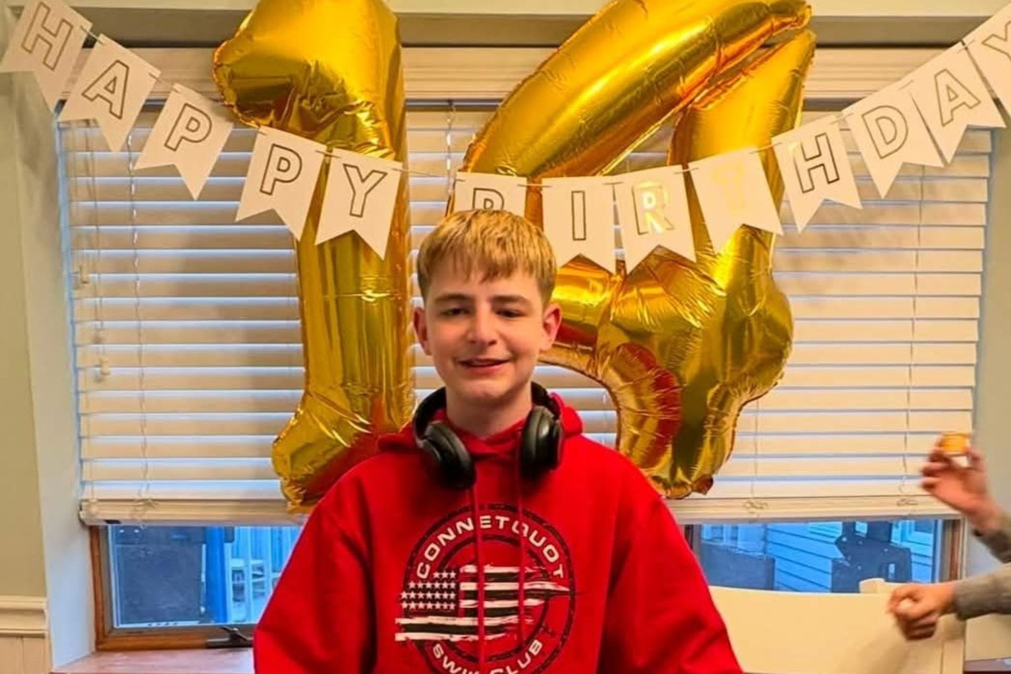 Gianni Galoppe on his birthday.