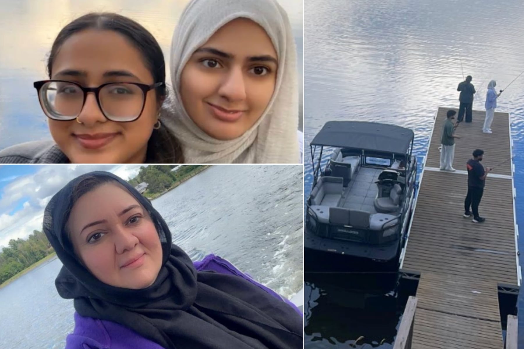 Victims of the pontoon boat incident in Maine.