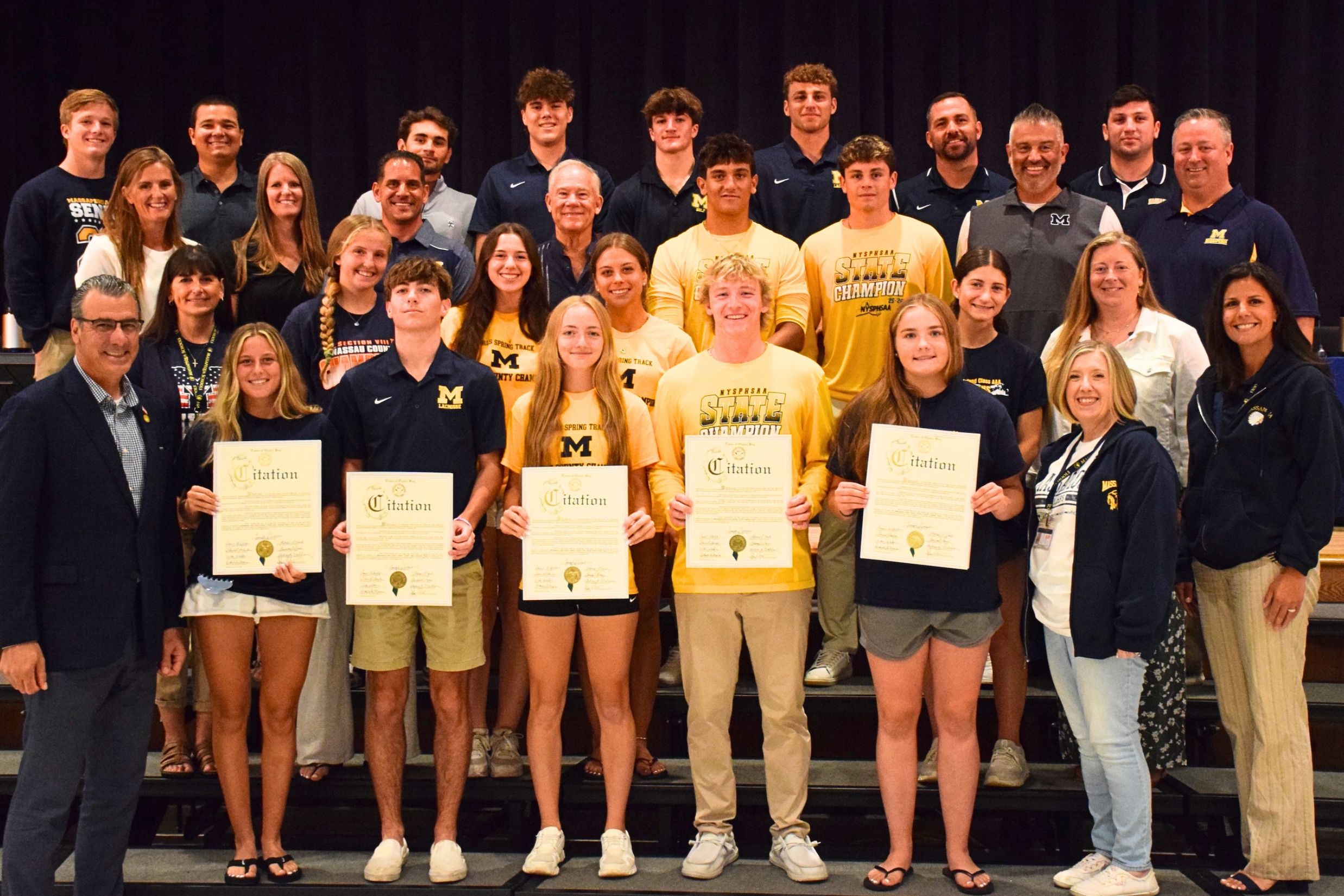 Massapequa student athletes