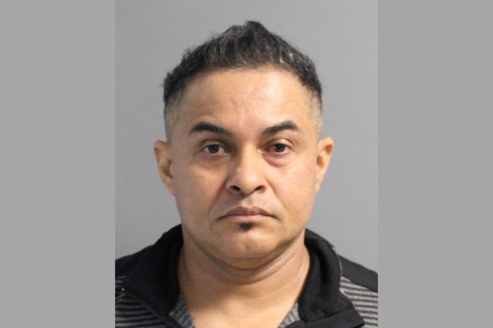 Booking photo of Jimmy Harry Velasquezgomez, 44, of East Islip