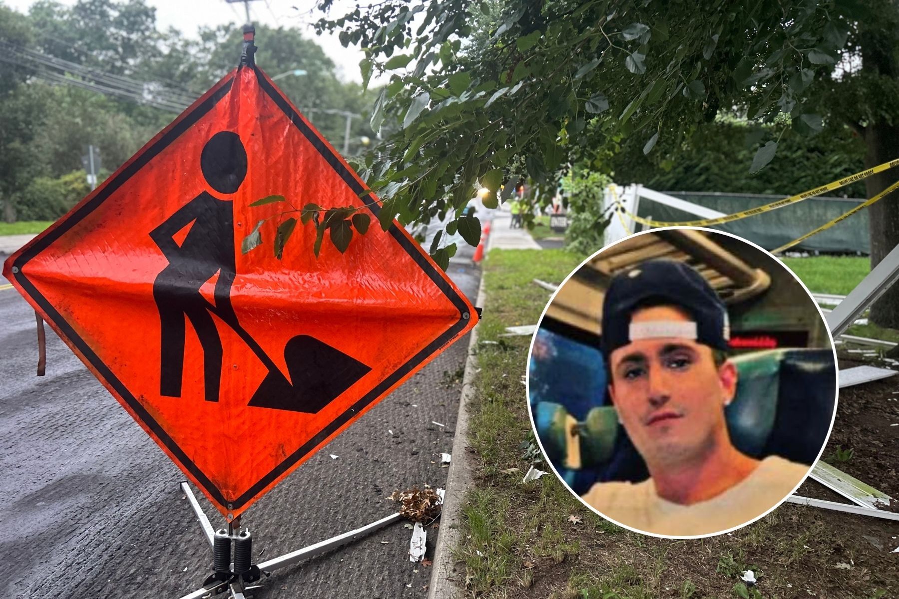 Thomas LoBianco indicted in last month's crash that killed a road construction crew member.