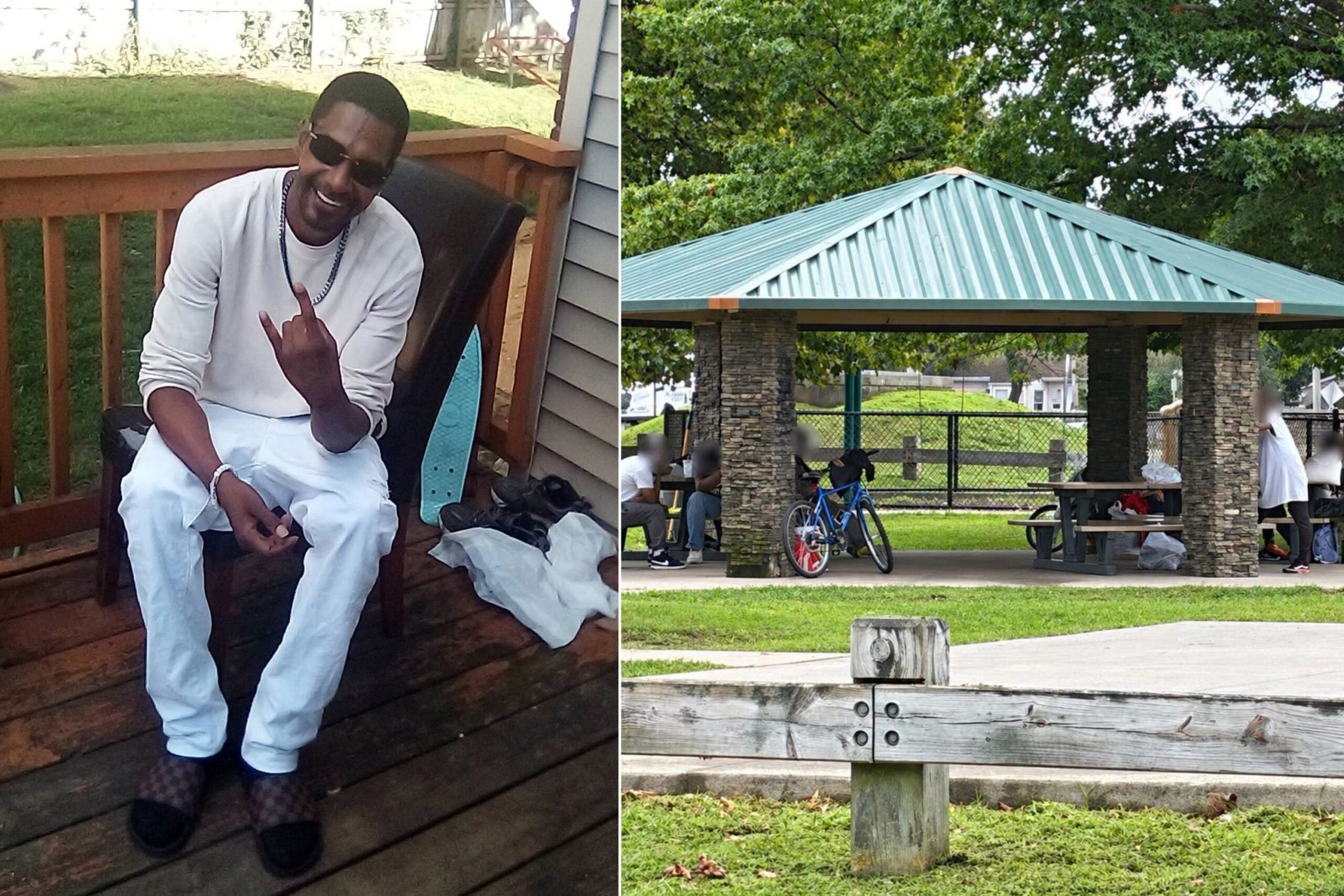 Lonnie Booker and the park