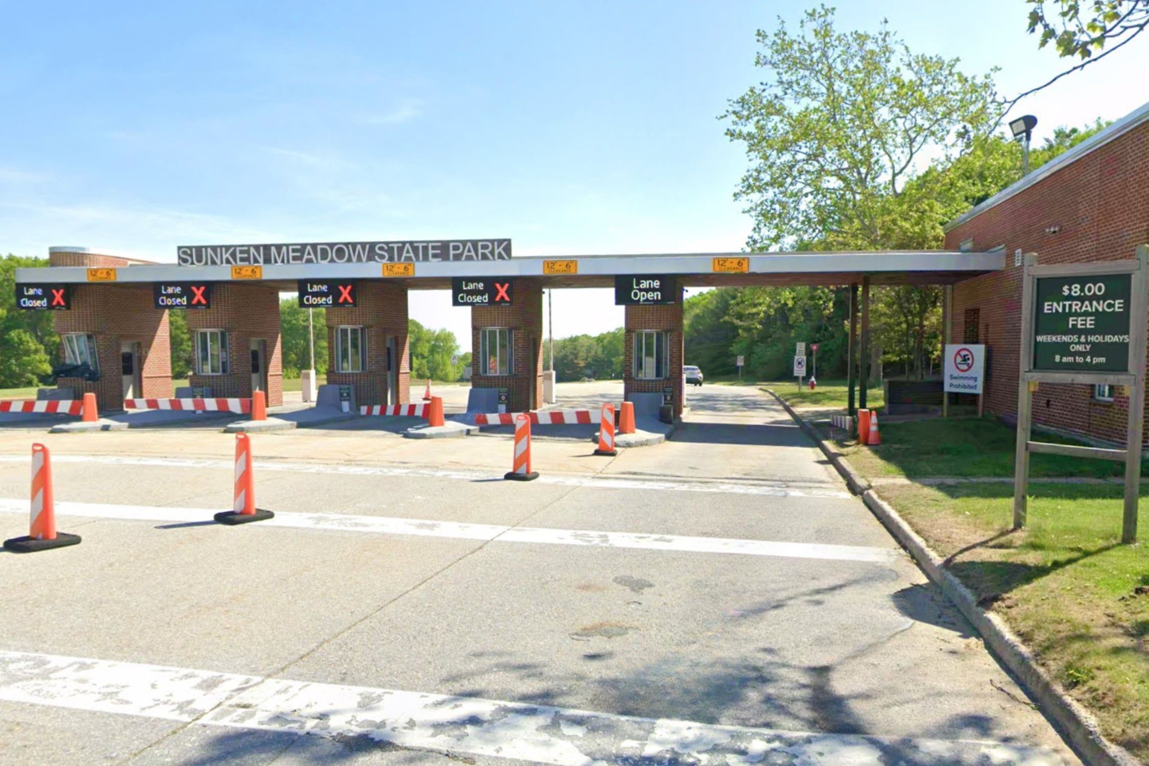 Sunken Meadow Stae Park Toll Booth
