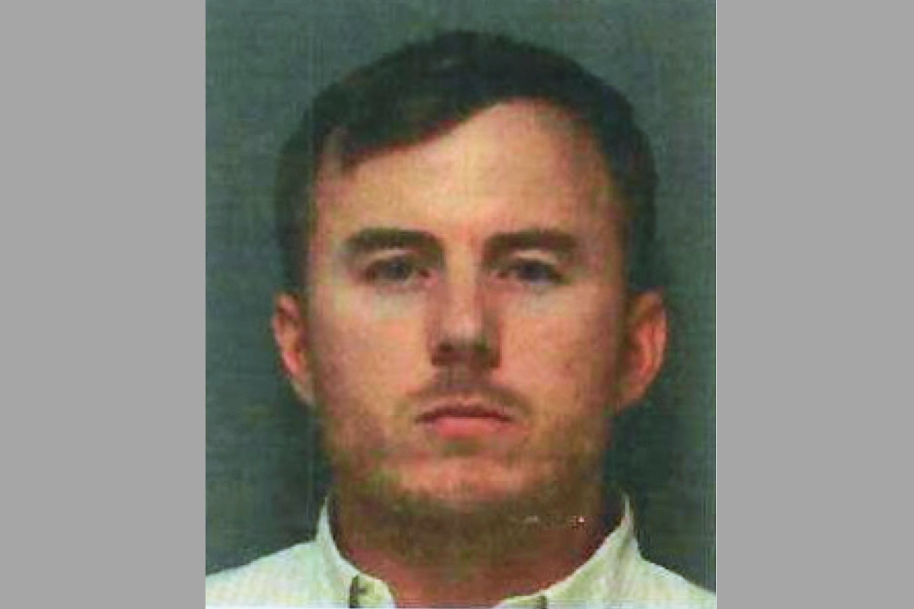 Booking photo of Ryan McCaffery, 38, of Ridge, a former Riverhead High School teacher and coach.