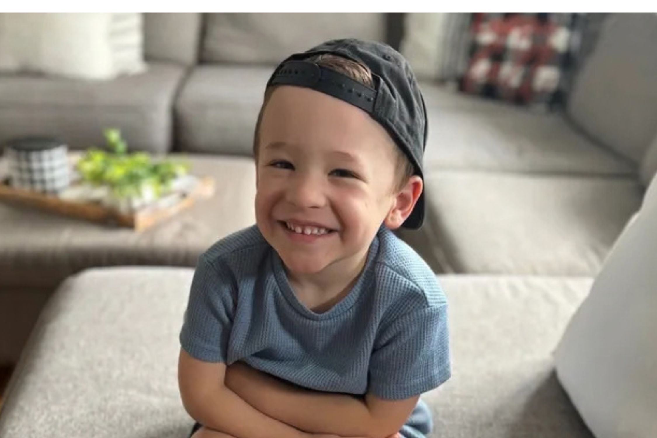 Joey Lucas needs surgery for a brain tumor that has damaged his skull.