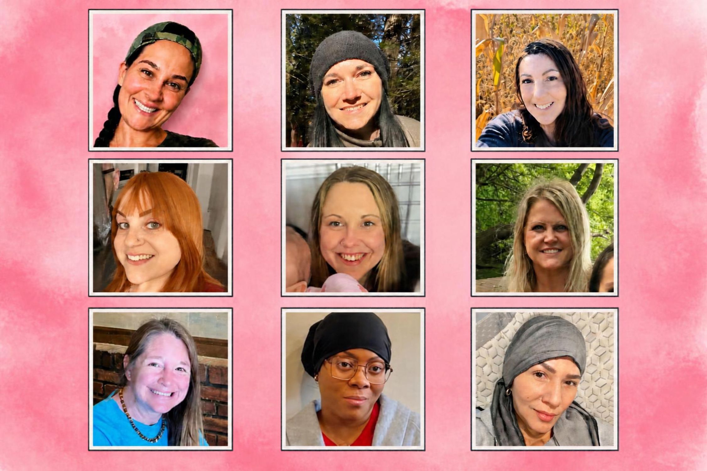 headshots of long island women battling breast cancer.